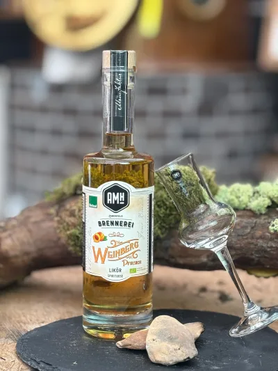 Weinbergpfirsichlikör 350ml – Likör der AMH Brennerei