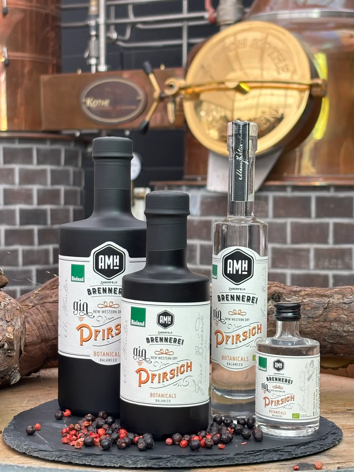 Pfirsich Gin