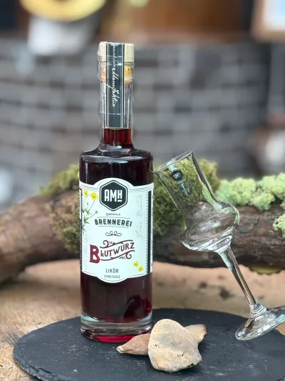 Blutwurz Likör 350ml – Likör der AMH Brennerei