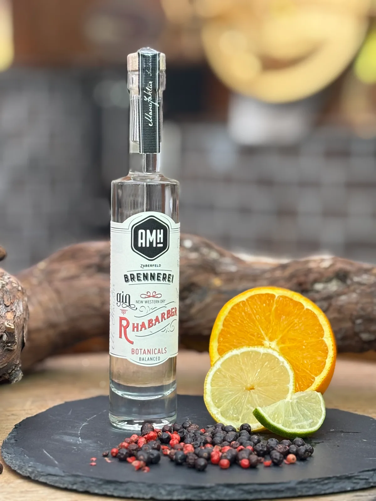 Rhabarber Gin