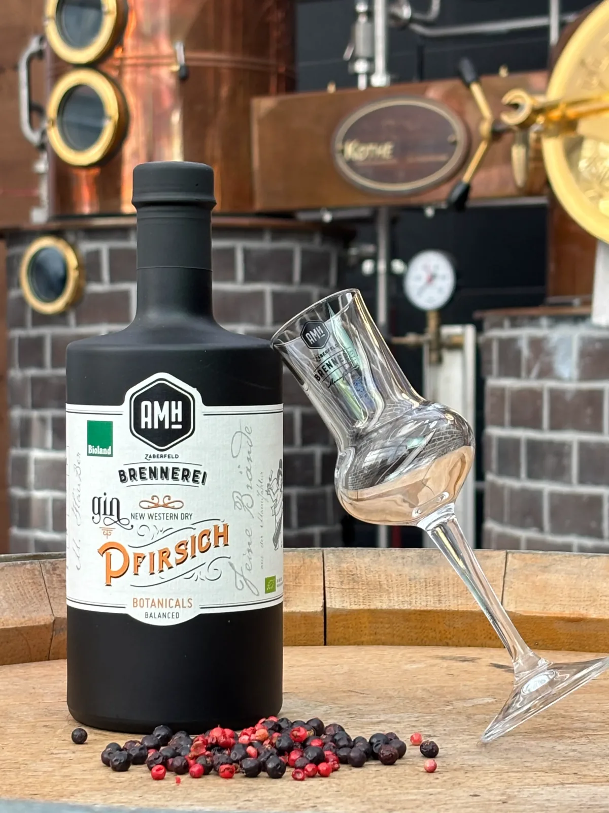 Pfirsich Gin
