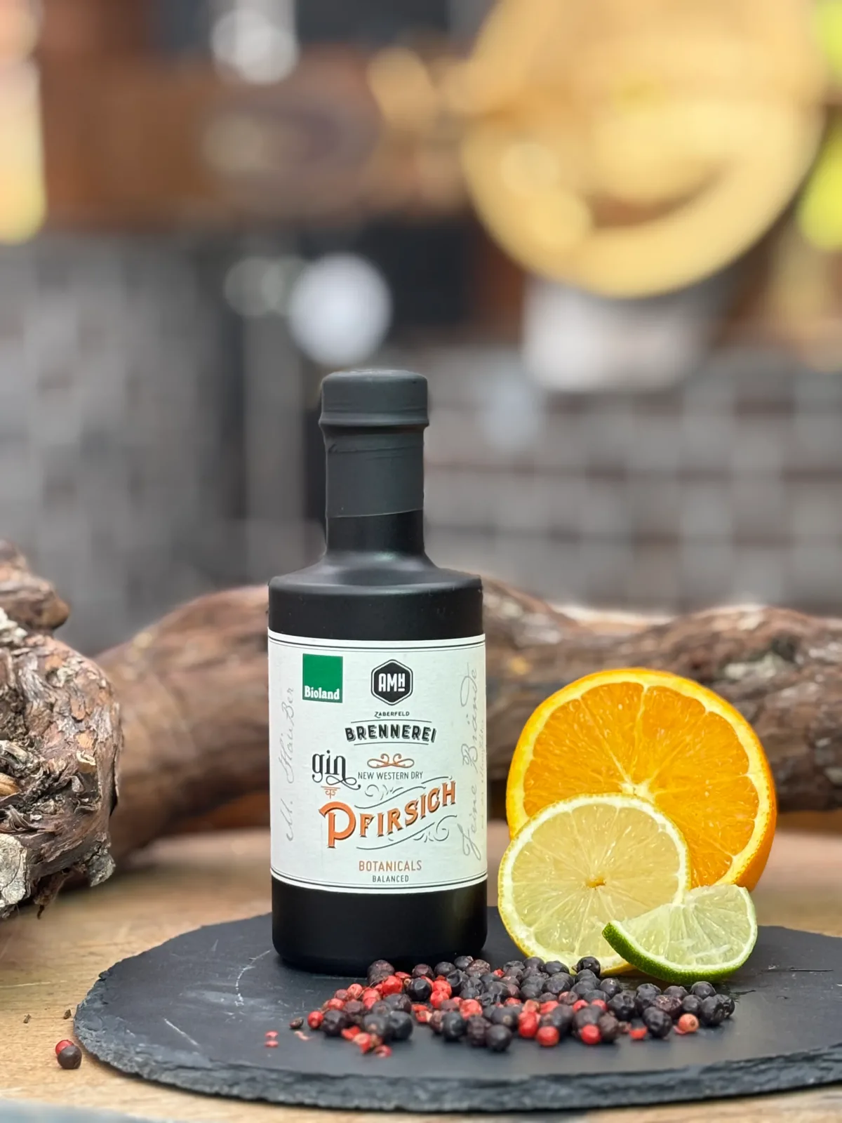 Pfirsich Gin